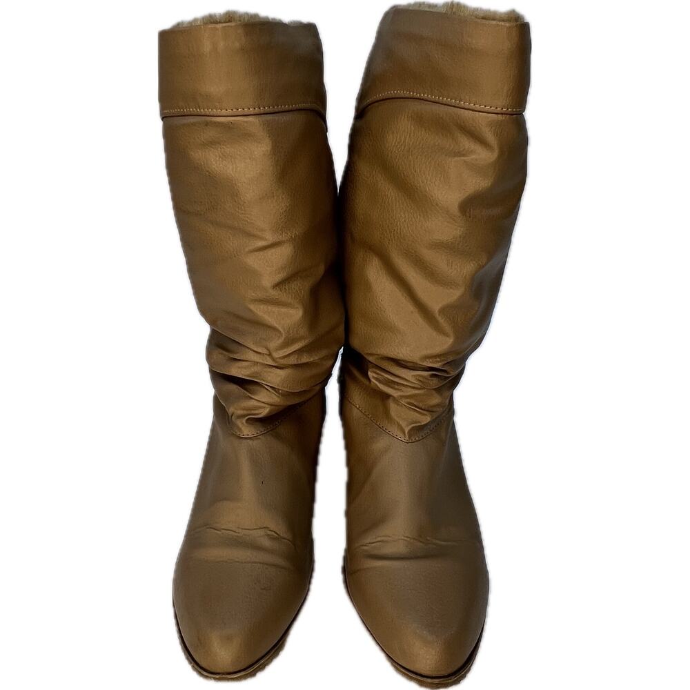 ROC Australia Women's 10 Winter Snow Rain Pull On Boots Vegan Faux Fur-Lined